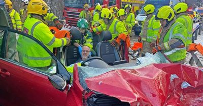 Driver who miraculously walked away from horror Scots road crash appeals for Good Samaritans