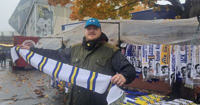 Unofficial Leeds United sellers explain who buys half and half scarves - and the manic 'riots' they've seen