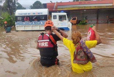 Death toll from torrential rain, floods in Philippines now at 13
