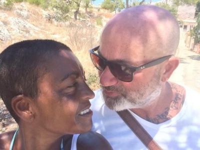 How Adjoa Andoh met Howard Cunnell: ‘I saw her coming down the stairs and I lost my head’
