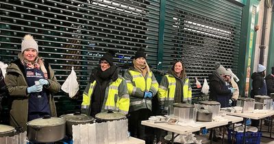 Glasgow homeless charity seeing families with prams and 'children as young as six' using hot food service
