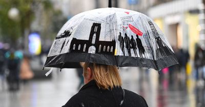 Dull and damp day with wintry showers forecast