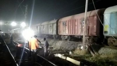Train Operation Disrupted Due To Derailment Of Goods Train In Jharkhand's Dhanbad