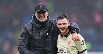 Jurgen Klopp explains brutal Andy Robertson meeting as 'not that good' Liverpool defending chat paves historic path