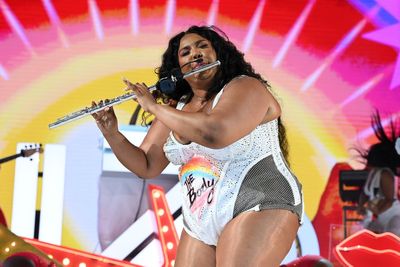 Lizzo moved to tears after James Galway says he’s her ‘number one fan’