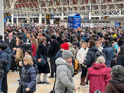 Rail chaos at London Paddington as overrunning engineering delays post-strike trains