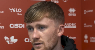 Man City loanee Tommy Doyle reacts after scoring first Sheffield United goal