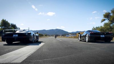 Ferrari Enzo Drag Races Maserati MC12 For Italian Supercar Glory