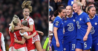 Arsenal and Chelsea's potential opponents in Women's Champions League quarter-finals