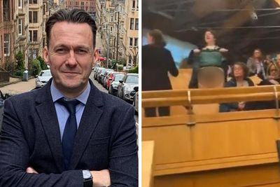 Tory MSP poses with pubic wig and Holyrood 'flasher' amid police probe into incident