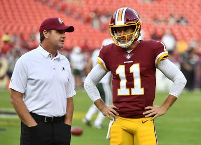 Jay Gruden would stick with Taylor Heinicke at QB but understands a move to Carson Wentz