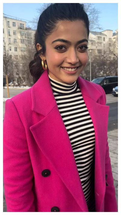 Fashion Goals of Rashmika's Winter Season