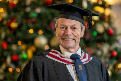 Septuagenarian proves it is never too late to follow your passions