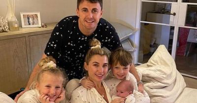 Billie Shepherd says she's a 'tired mumma' as she shares look at baby daughter's first Christmas and returns to old home