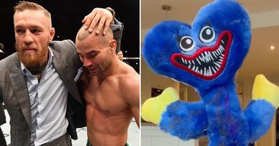 Conor McGregor mocks Artem Lobov by repeating 'rat' taunt with kids toy