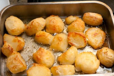 Mary Berry shares the secret to perfect roast potatoes
