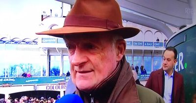 Eagle eyed RTE viewers notice Leo Varadkar photobomb Willie Mullins interview