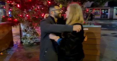 Footage captures beautiful moment couple get engaged on Grafton Street on Christmas Eve