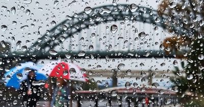 North East hour-by-hour weather forecast predicts bouts of heavy rain and chance of hail