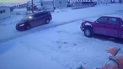 See Wife Make Perfect J-Turn In Minivan For Morning Coffee Run