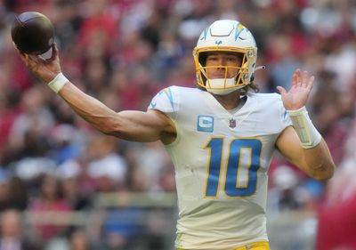 Chargers fans hilariously paid homage to Justin Herbert’s high school fishing days