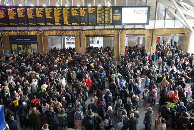Travel disruption to continue as commuters return to work after Christmas