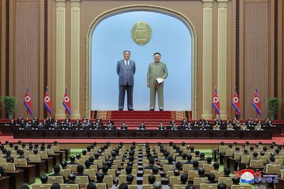 N Korea’s Kim sets new military goals for 2023 at party meeting