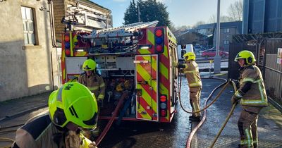 Firefighters tackle blaze in flat above shops in Moortown