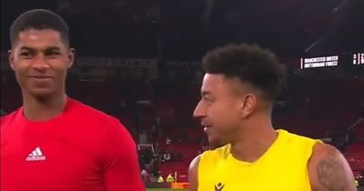 Jesse Lingard's touching moment with two ex-Man Utd teammates after Old Trafford farewell