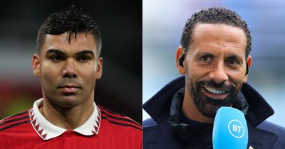 Casemiro responds to Rio Ferdinand message after Manchester United win vs Nottingham Forest