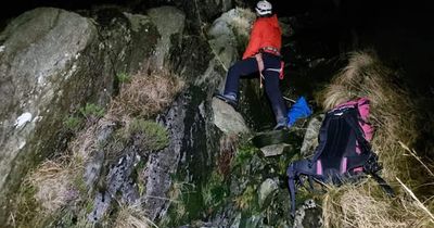 Four men rescued from one of Snowdonia's most dangerous ridges on Boxing Day