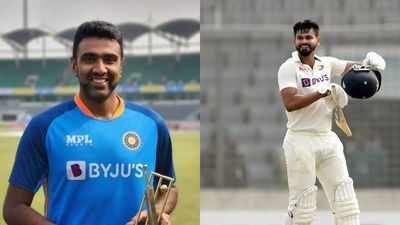 ICC Test Rankings: Ravichandran Ashwin moves up to joint fourth, Shreyas Iyer jumps 10 spots to be 16th