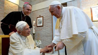 Former pope Benedict's health is "worsening," Vatican says