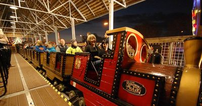 American Adventure's Runaway Train entertains fairground-goers thousands of miles away