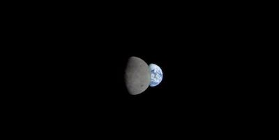 Watch: NASA caught a rare clip of Earth disappearing behind the Moon