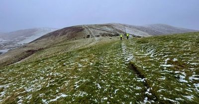 Fell runners rescued from wintry conditions on Pennine Way in first visit to Northumberland