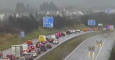 M77 closed after accident blocks southbound carriageway between Glasgow and Ayr