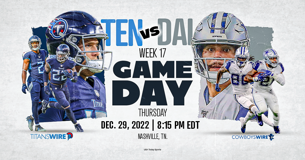 Titans vs. Cowboys How to stream, injuries, odds, more