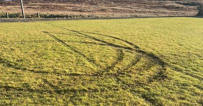 Thugs ram car through gates of Donegal soccer club and rip up pitch as gardaí follow line of inquiry