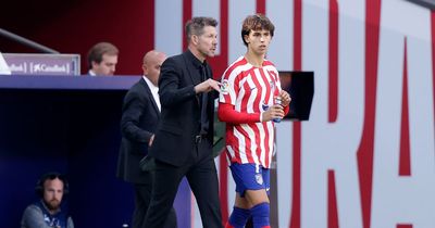 Atletico Madrid manager Diego Simeone responds to Joao Felix bust up reports amid Man Utd transfer links