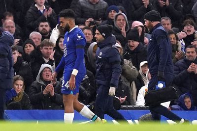 Reece James injury: Chelsea defender ruled out for up to a month after setback