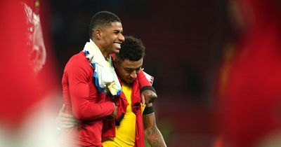 Man United in four-word reaction to Jesse Lingard and Marcus Rashford moment