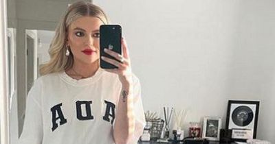 Pregnant Lucy Fallon shares how long she has to go before due date with incredible ultrasound photos and one word reaction