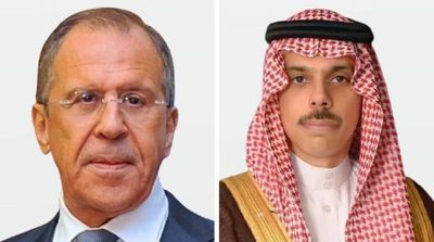 Saudi, Russian FMs Discuss Ukraine Crisis