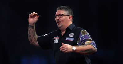 Gary Anderson dumped out at Ally Pally after 'annoying' Chris Dobey with comments in break