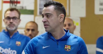 Xavi's impassioned team talk emerges from first game as Barcelona manager