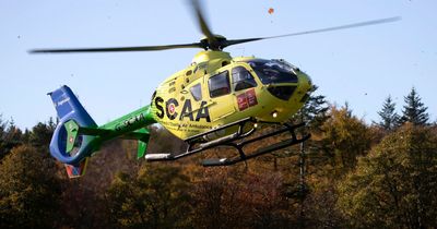 Lorry driver dies after crash as air ambulance called to scene on major Scots road