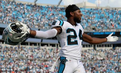 LOOK: Panthers CB Josh Norman suits up for Wednesday’s practice