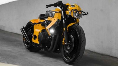 What Nightmares Are Made Of: Custom Bumblebee-Inspired Honda X4