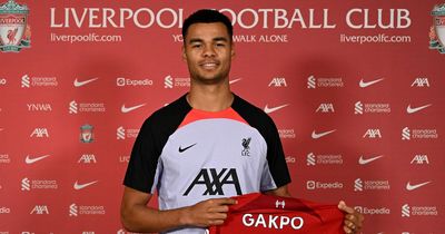 Cody Gakpo Liverpool squad number revealed after completing transfer